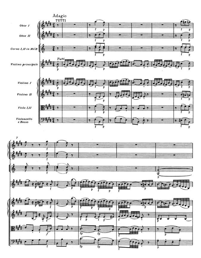 Violin Concerto 5 K219 Study score